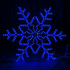 Светодиодная фигура из дюралайта "Снежинка большая" 95 см - фото 2