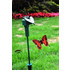 Декоративная фигура на солнечной батарее "Порхающая бабочка" - фото 1