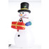 Новогодняя надувная фигура "Снеговик с подарком" 240 см - фото 1