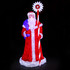 Акриловая светодиодная LED фигура "Дед Мороз в красной шубе" 200 см - фото 2