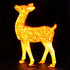 Комплект акриловых светодиодных фигур "Пара коричневых благородных оленей" - фото 2