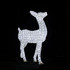 Комплект акриловых светодиодных фигур "Пара белых благородных оленей" - фото 3