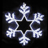 Светодиодная фигура из дюралайта "Снежинка" 76 см - фото 1