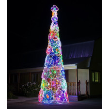 Новогодняя светодиодная елка для улицы "Оригинальная"