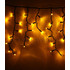Уличная светодиодная мерцающая LED бахрома "Айсикл" 3.2х0.9 м, каучуковый провод - фото 3