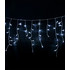 Уличная светодиодная LED бахрома "Айсикл" 3х0.5 м, прозрачный силиконовый провод - фото 1
