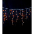 Уличная светодиодная LED бахрома "Айсикл" 3х0.5 м, прозрачный силиконовый провод - фото 5