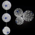 Светящаяся подвесная LED фигура "Новогодние шары" 2 м - фото 2