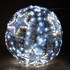 Светящаяся подвесная LED фигура с мишурой "Пушистый шар" 40 см - фото 3