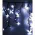 Уличная светодиодная мерцающая LED бахрома "Айсикл" 3.1х0.5 м на каучуке - фото 1
