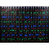 Прозрачный светодиодный дождь "Плей Лайт" 2х3 м, постоянного свечения (фиксинг) - фото 7