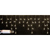 Уличная светодиодная бахрома с колпачком "Айсикл" 3х0.5 м, белый резиновый провод - фото 2