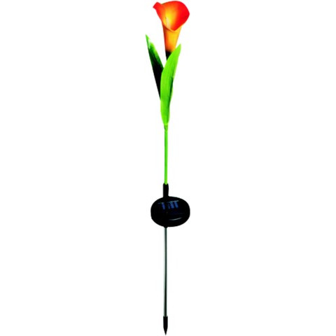 Садовый светильник на солнечной батарее "Цветок каллы"