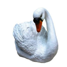 Садовая фигура "Лебедь большой"