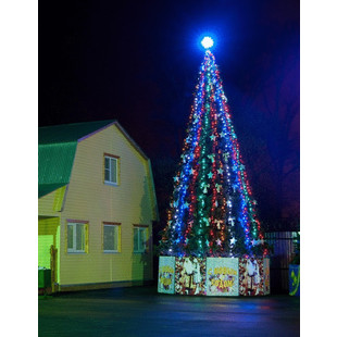 Комплект светодиодного украшения больших уличных елок и деревьев "Классик"