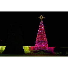 Комплект светодиодного украшения больших уличных елок и деревьев "Кристалл - 1"