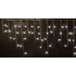 Уличная LED бахрома мерцающая "Айсикл" 3х0.5 м, прозрачный провод - фото 2