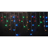 Уличная LED бахрома мерцающая "Айсикл" 3х0.5 м, прозрачный провод - фото 7