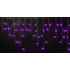 Уличная LED бахрома мерцающая "Айсикл" 3х0.5 м, прозрачный провод - фото 9