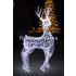 Новогодняя светодиодная фигура оленя "Резвый" 2.3х1.15 м - фото 1