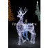 Новогодняя светодиодная фигура оленя "Резвый" 2.3х1.15 м - фото 2