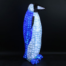 Светодиодная акриловая фигура "Пингвин королевский №2" 107х48 см
