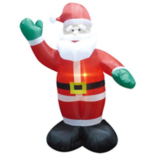 Новогодняя надувная фигура "Санта Клаус приветствует" 180 см