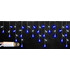Уличная LED бахрома мерцающая с колпачком "Айсикл" 3х0.5 м, белый резиновый провод - фото 7