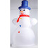 Новогодняя надувная фигура "Снеговик в шляпе" 3 м - фото 1
