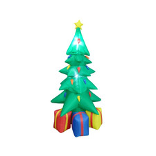 Новогодняя надувная фигура "Праздничная елка с подарками" 2.1 м
