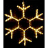 Новогодняя светодиодная фигура из дюралайта "Снежинка" 70 см - фото 2