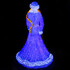 Акриловая светодиодная LED фигура "Снегурочка в шапочке" 190 см - фото 2