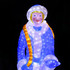 Акриловая светодиодная LED фигура "Снегурочка в шапочке" 190 см - фото 4