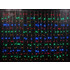 Прозрачный светодиодный занавес "Плей Лайт" 2х2 м, постоянного свечения (фиксинг) - фото 7