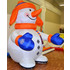 Новогодняя надувная фигура "Снеговик стандарт" - фото 2