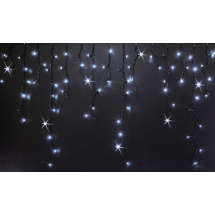 Уличная LED бахрома "Айсикл" 3х0.9 м, постоянного свечения