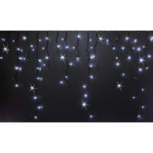 Уличная LED бахрома "Айсикл" 3х0.9 м, постоянного свечения