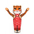Новогодняя надувная фигура с машущей рукой "Тигр - символ года" 3 м - фото 2