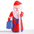 Новогодняя надувная фигура "Дед Мороз с посохом" 180 см - фото 1